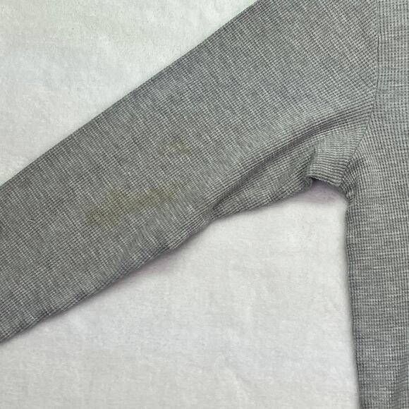 Oakland Las Vegas Raiders Logo VTG Long Sleeve Thermal Shirt Size L Front Hit - Picture 7 of 7